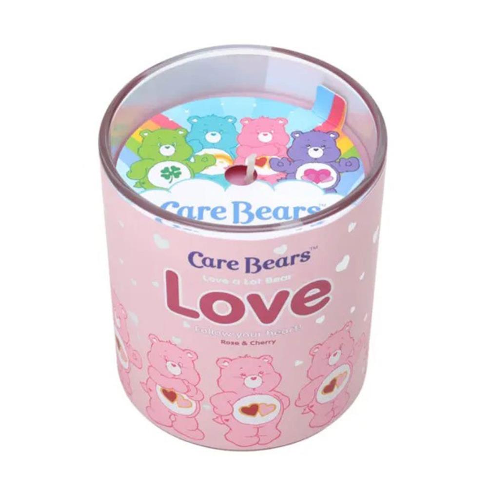 Care Bears Love Rose & Cherry Glass Candle Extra Image 2